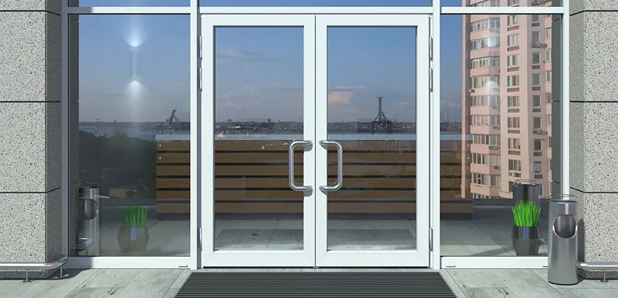 storefront glass repair in Brent, FL